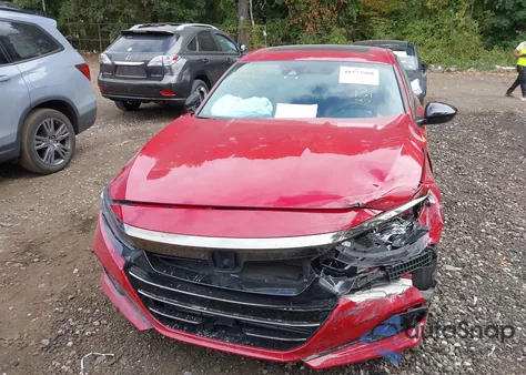 2022 Honda Accord Sport 2.0T из США, поврежденный, VIN 1HGCV2F31NA093707